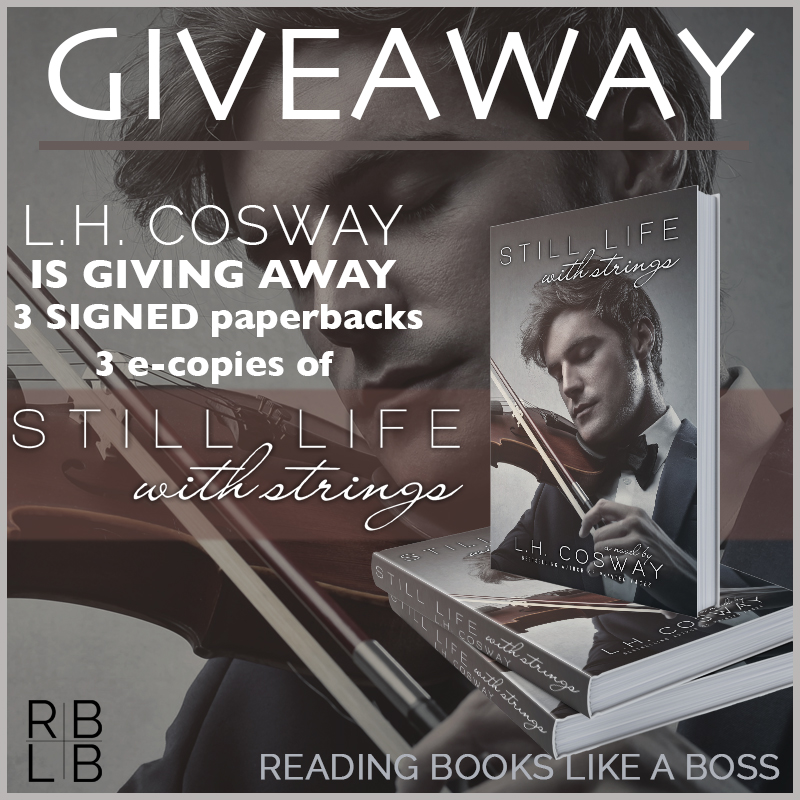 Still Life With Strings by L.H. Cosway Signed Giveaway