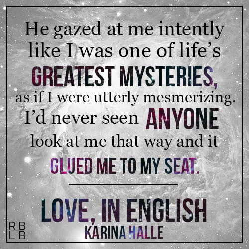 Love, in English by Karina Halle
