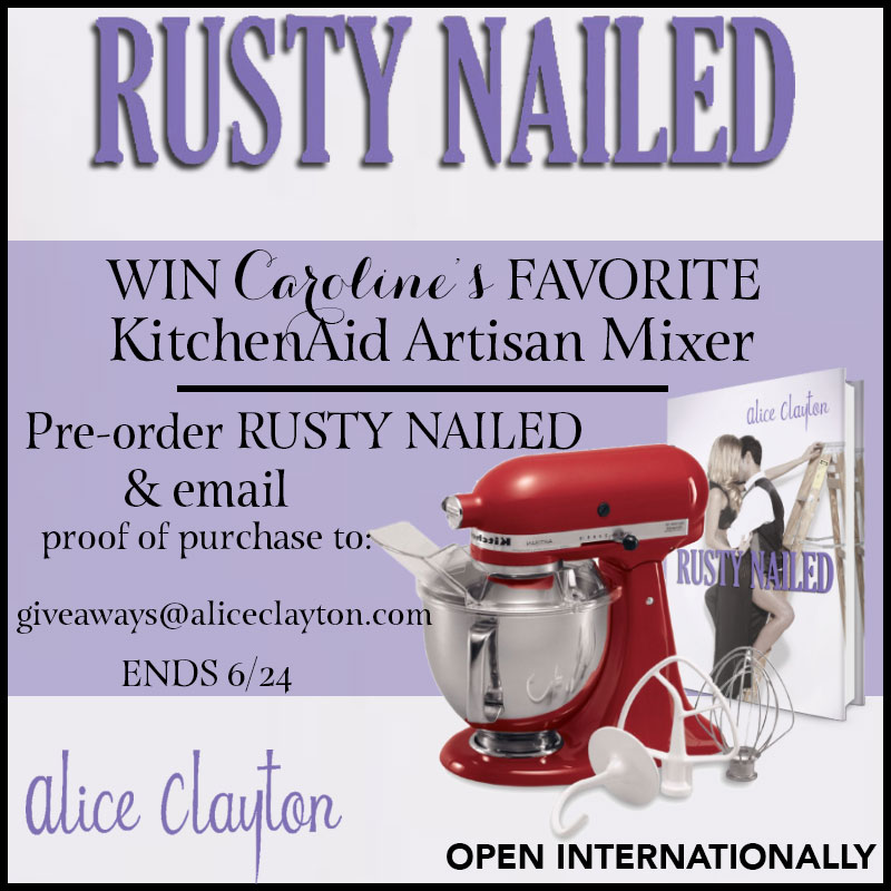 Pre-Order Contest & Giveaway — Rustynailed by Alice Clayton