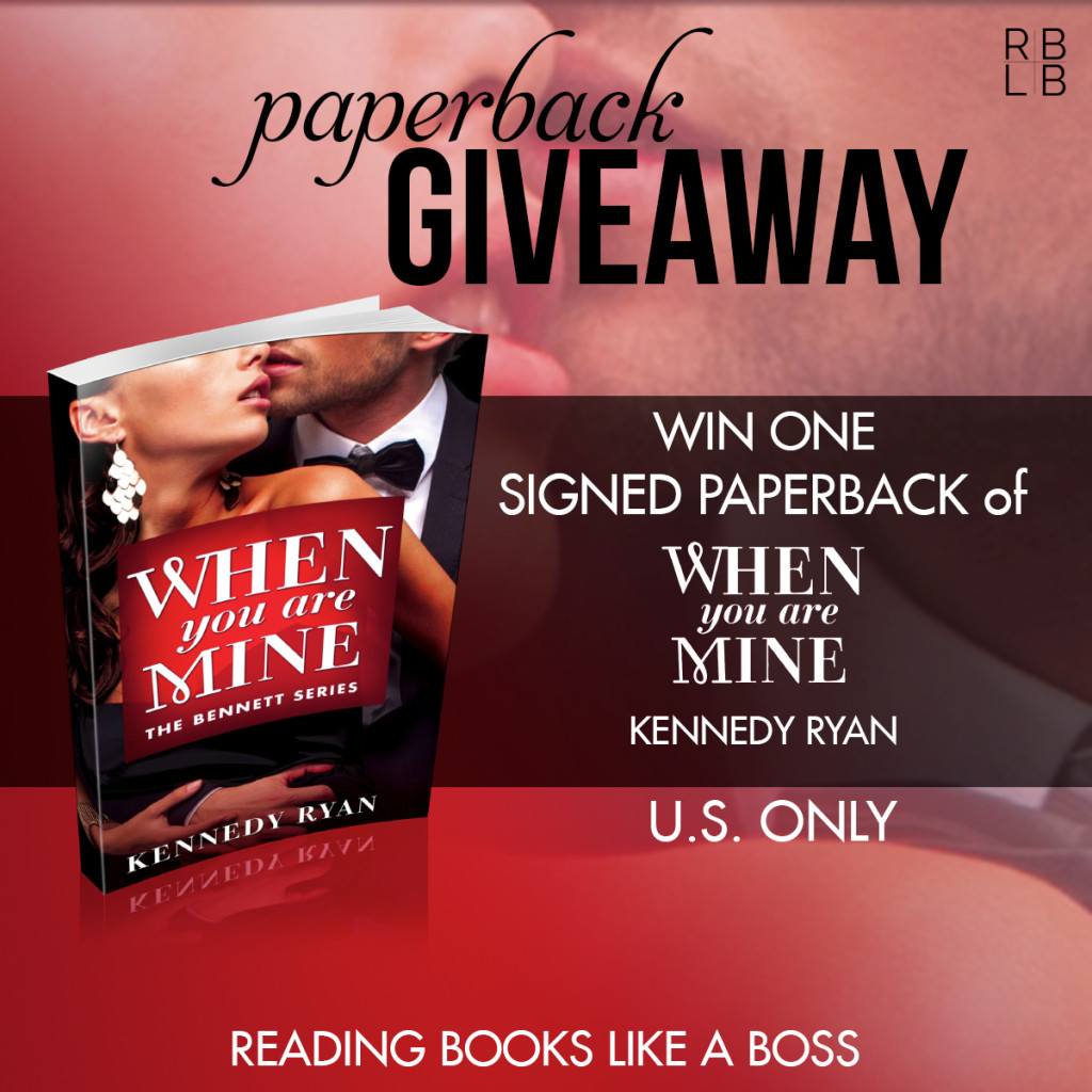 Exclusive Excerpt & Giveaway — When You Are Mine by Kennedy Ryan
