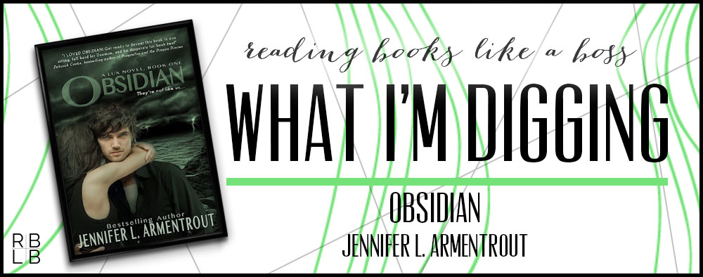 What I’m Digging #14 — Obsidian by Jennifer L. Armentrout