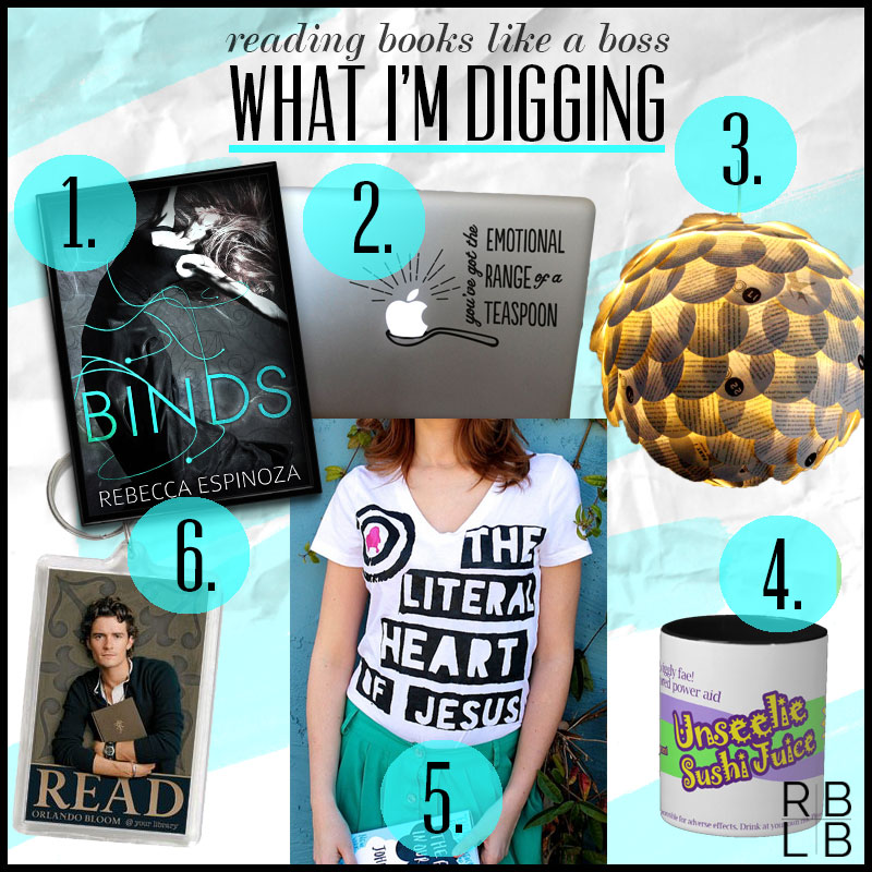 What I'm Digging #15 — Binds by Rebecca Espinoza