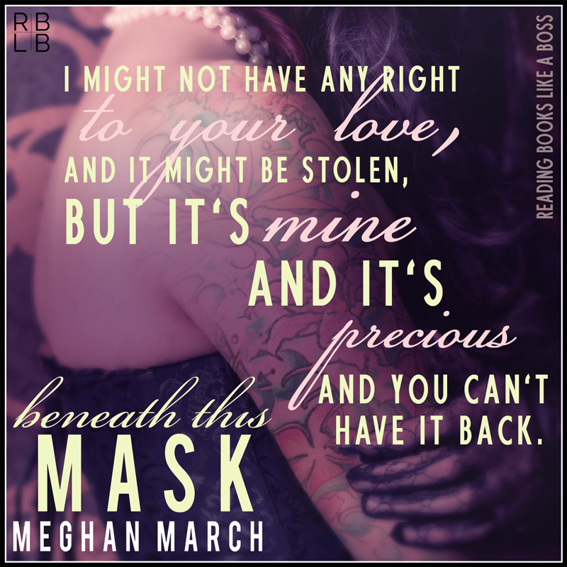 Book Review — Beneath This Mask by Meghan March