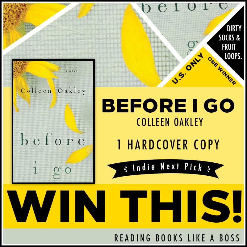 Before I Go by Colleen Oakley Giveaway