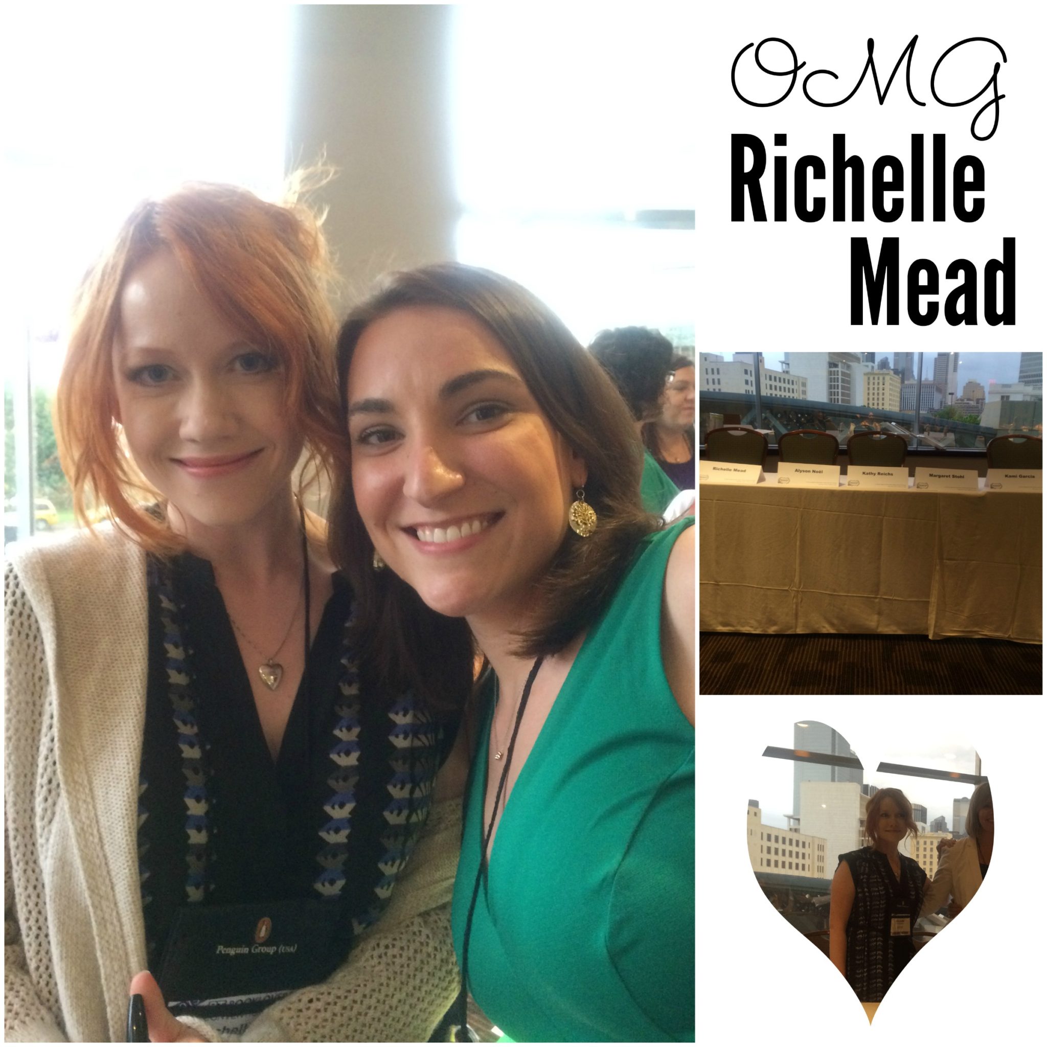 Richelle Mead and Megan RT 2015