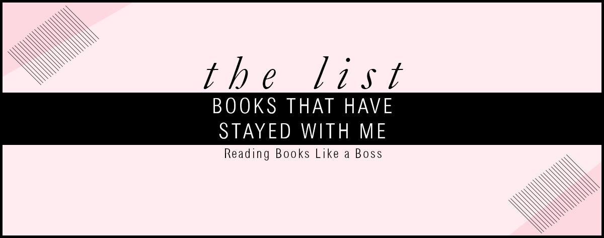 The List – Books That Have Stayed With Me