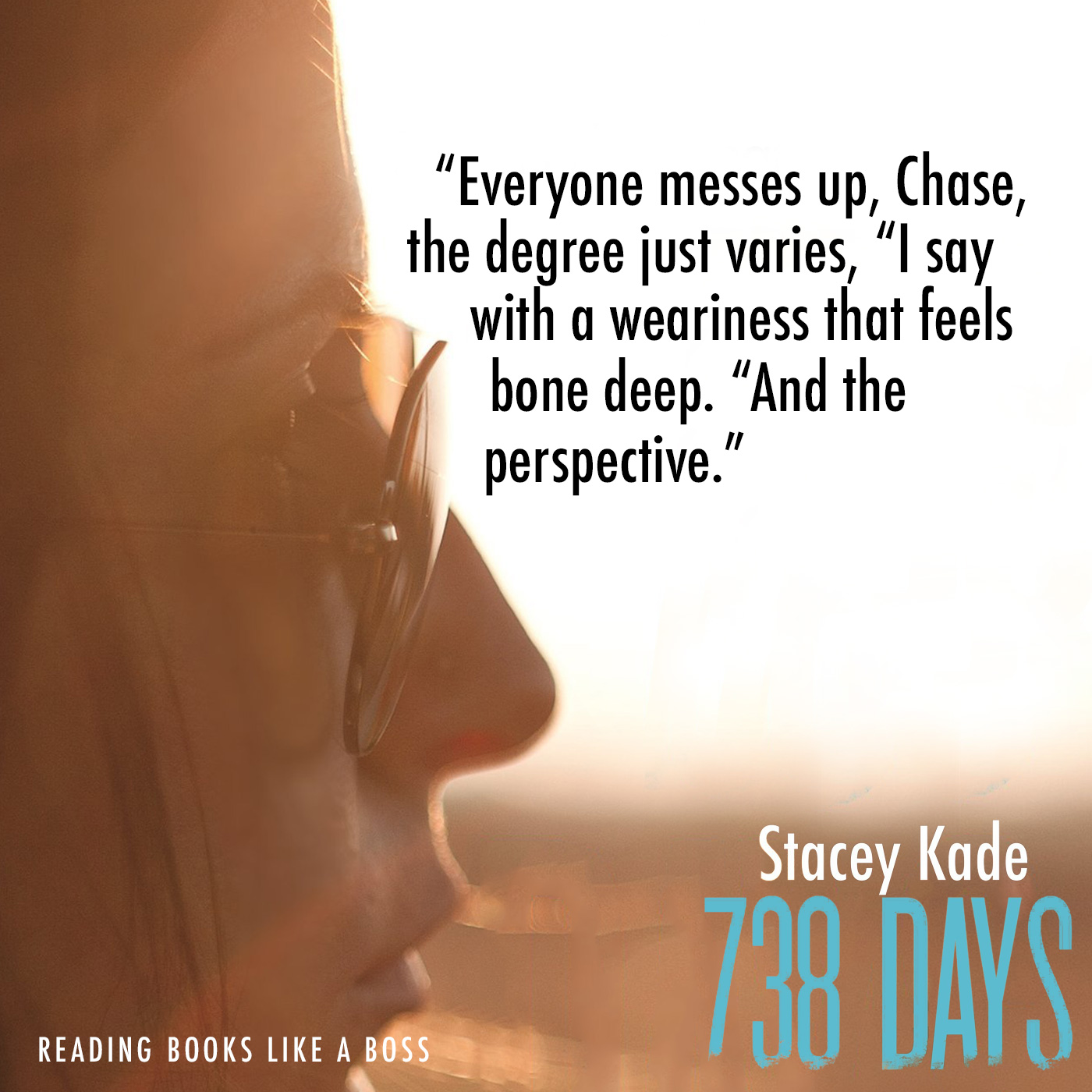 738 days by stacey kade