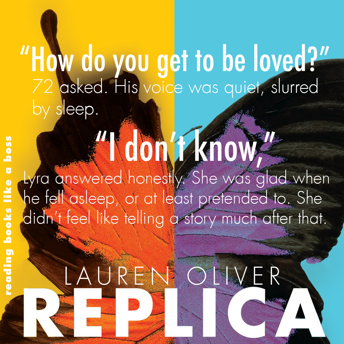 Teaser - Replica by Lauren Oliver