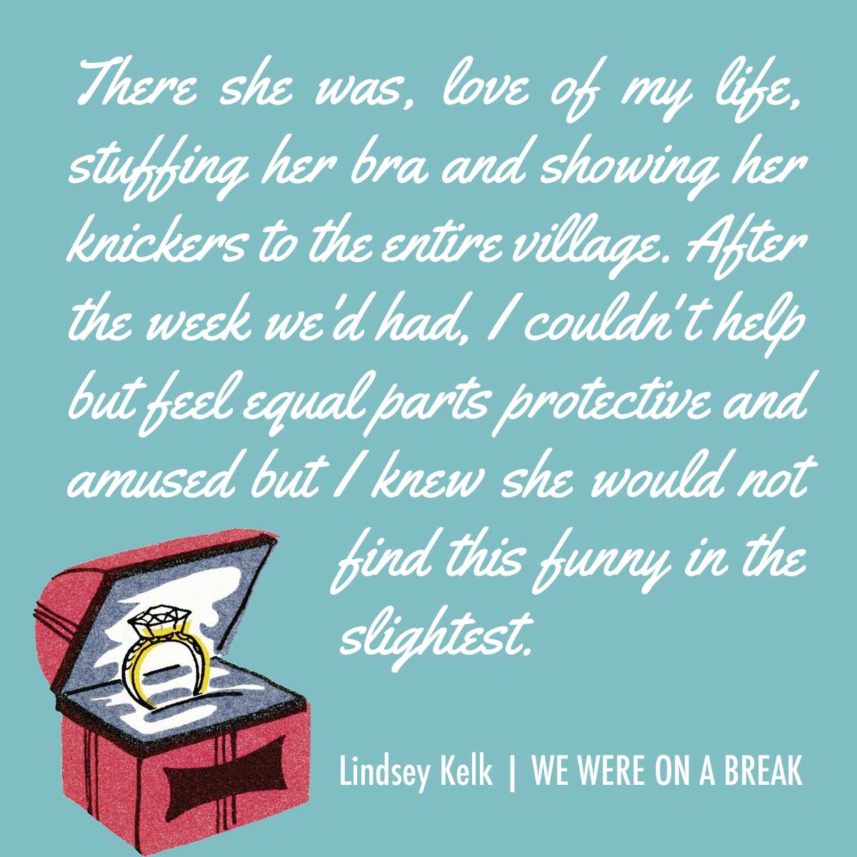 Review - We Were on a Break by Lindsey Kelk