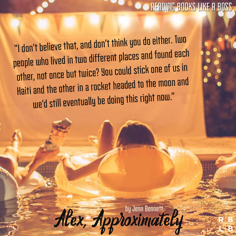 Teaser - Alex, Approximately by Jenn Bennett