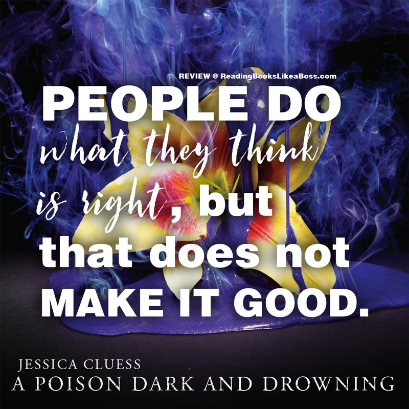 Review - A Poison Dark and Drowning by Jessica Cluess