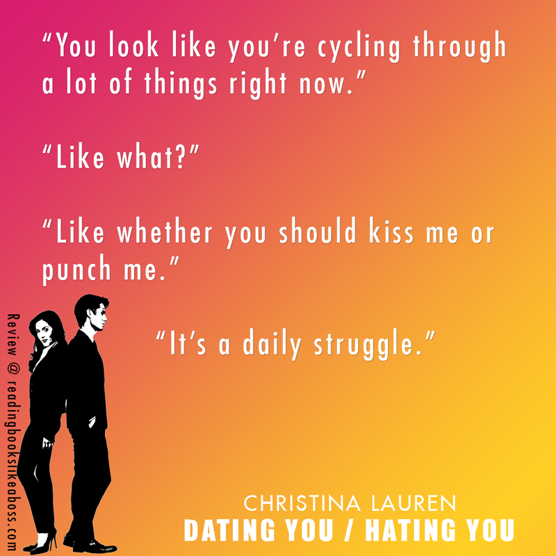 Dating you hating you